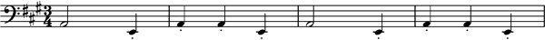 Bass Theme Waltz